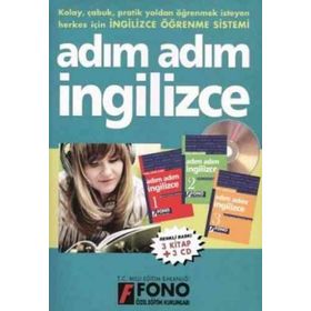 ADIM ADIM INGILIZCE CD'LI 3 KITAP - ŞÜKRÜ MERIÇ