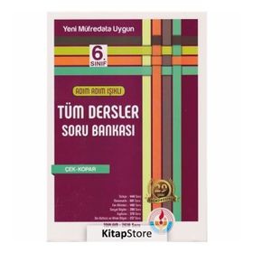 Adım Adım Işıklı 6. Sınıf Tüm Dersler Soru Bankası - Bilal Işıklı