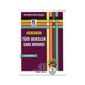 Adım Adım Işıklı 6. Sınıf Tüm Dersler Soru Bankası - Bilal Işıklı