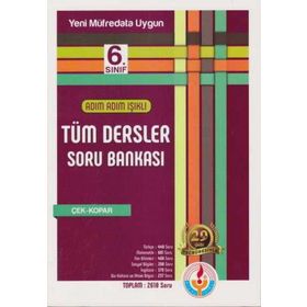 Adım Adım Işıklı 6. Sınıf Tüm Dersler Soru Bankası - Bilal Işıklı