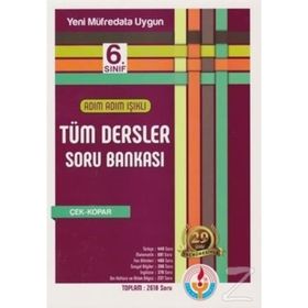 Adım Adım Işıklı 6. Sınıf Tüm Dersler Soru Bankası - Bilal Işıklı