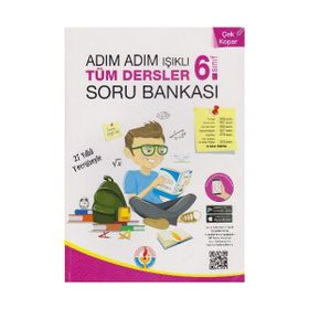 Adım Adım Işıklı 6. Sınıf Tüm Dersler Soru Bankası - Bilal Işıklı