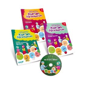 Adım Adım Kur An Öğreniyorum - 3 Kitap+Dvd - Nevin Karataş