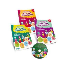 Adım Adım Kur An Öğreniyorum - 3 Kitap+Dvd - Nevin Karataş