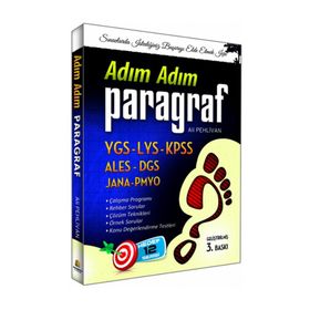 Adım Adım Paragraf YGS-LYS-KPSS-ALES-DGS-JANA-PMYO - Ali Pehlıvan
