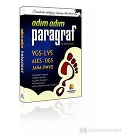 Adım Adım Paragraf YGS-LYS-KPSS-ALES-DGS-JANA-PMYO - Ali Pehlıvan