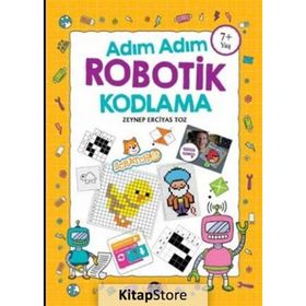 Adım Adım Robotik Kodlama 7+ Yaş - Kukla Yayınları
