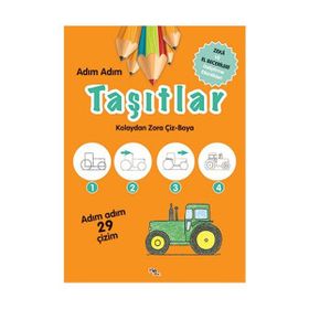 Adım Adım Taşıtlar - Zeka ve El Becerileri Geliştirme Etkinlikleri - Kolektif