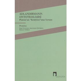 Adlandırmanın Ontoteolojisi - Diadochos Proklos