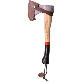 Adler Rheinland 600 g Ağaç Sap 36 cm Kırmızı/Siyah Deri Kılıflı Balta