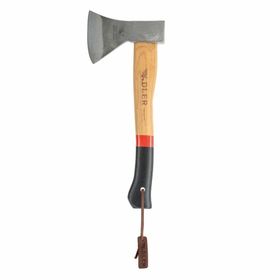 Adler Rheinland 600 g Ağaç Sap 36 cm Kırmızı/Siyah Deri Kılıflı Balta