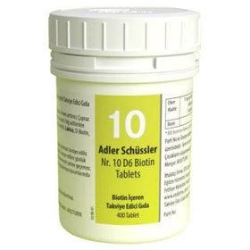 Adler Schüssler Nr 10 D6 Biotin 400 Tablet