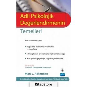 Adli Psikolojik Değerlendirmenin Temelleri - March J. Ackerman