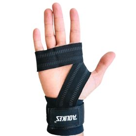 ADLİKES Pro Lifting Bileklikli Straps Fitness Ağırlık Destek Bilekliği