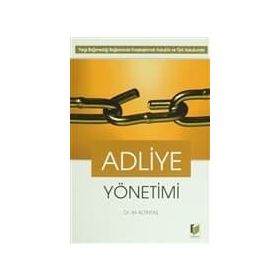 ADLIYE YÖNETIMI - ALI ALTINTAŞ