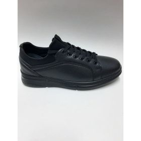 Adnan Bozkaya C-118483 Deri Bağcıklı Siyah Günlük Casual Erkek Ayakkabı