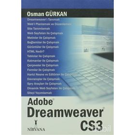 ADOBE DREAMWEAVER CS3 - OSMAN GÜRKAN