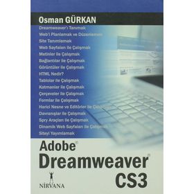 ADOBE DREAMWEAVER CS3 - OSMAN GÜRKAN