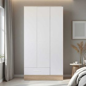 Adore Base Genç Odası 3 Kapılı Tek Çekmeceli Gardrop