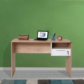 Adore Concept Beyaz Kilitli Çekmeceli Çalışma Masası