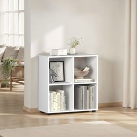 Adore Cubic 4 Beyaz Bölmeli Kitaplık