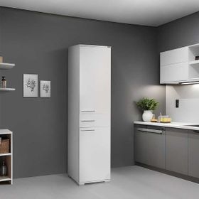 Adore Diamond Lake Beyaz 2 Kapaklı Çekmeceli Mutfak Dolabı