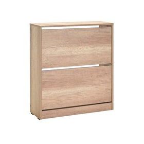 Adore Flat Duo Açık Ceviz (Tori) 2 Katlı Geniş Ayakkabılık