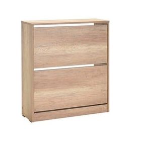 Adore Flat Duo Açık Ceviz (Tori) 2 Katlı Geniş Ayakkabılık