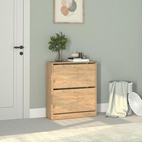 Adore Flat Duo Florida Meşe 2 Katlı Geniş 73x84x26 cm Ayakkabılık