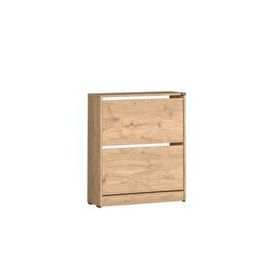 Adore Flat Duo Florida Meşe 2 Katlı Geniş 73x84x26 cm Ayakkabılık