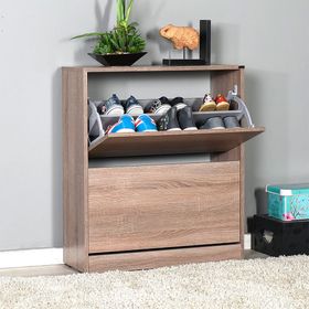 Adore Flat Duo Kapaklı 2 Katlı Geniş Ayakkabılık