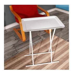 Adore Handy Mate Beyaz 52x66x32,5 cm Handy Mate Katlanabilir Tepsili Sehpa