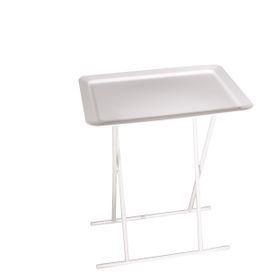Adore Handy Mate Beyaz 52x66x32,5 cm Handy Mate Katlanabilir Tepsili Sehpa