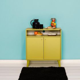Adore London Yeşil 2 Kapaklı Banyo Dolabı