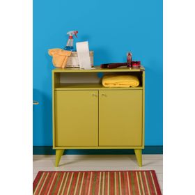 Adore London Yeşil 2 Kapaklı Banyo Dolabı