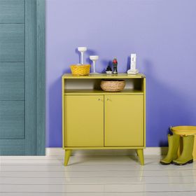 Adore London Yeşil 2 Kapaklı Banyo Dolabı