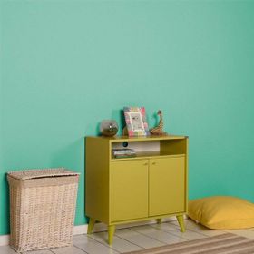 Adore London Yeşil 2 Kapaklı Banyo Dolabı