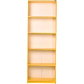 Adore MBK-05-SR-1 Sarı Modern 5 Raflı Kitaplık