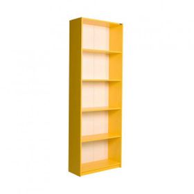 Adore MBK-05-SR-1 Sarı Modern 5 Raflı Kitaplık