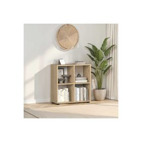 Adore Mobilya Cubic 70x72x30 cm Florida Meşe Kitaplık