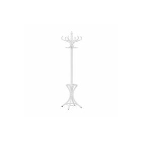 Adore Mobilya Handy Mate Dorya Beyaz 51x185x51 cm 12'li Ahşap Askılık
