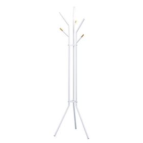 Adore Mobilya Handy Mate Maximo Beyaz 43x179x43 cm Çok Kollu Metal Askılık