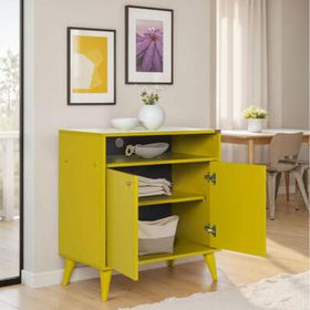Adore Mobilya London Yeşil 73x79x42 cm Çok Amaçlı Dolap