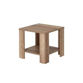 Adore Mobilya New Line Açık Ceviz 50x48x50 cm Köşe Sehpa
