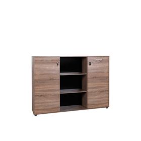 Adore Mobilya Newyork 2 Katlı 2 Kapaklı Kitaplık