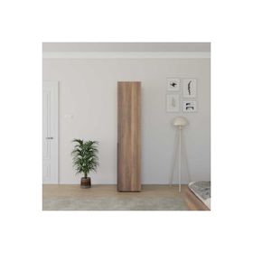 Adore Mobilya Oryana Tek Kapaklı Koyu Ceviz Gardırop