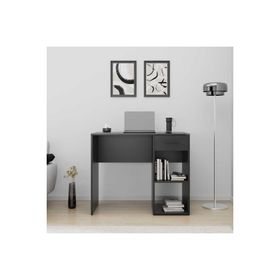 Adore Mobilya Trendline Antrasit 90x75x52 cm Çekmeceli Çalışma Masası