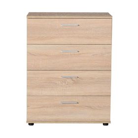 Adore Mobilya Trendline Sonoma 4 Çekmeceli Şifonyer