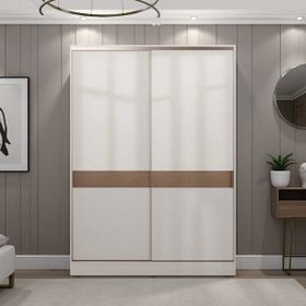 Adore Mobilya Vizon Zebra 160x223x60 cm Milano Sürgülü Gardırop