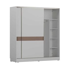 Adore Mobilya Vizon Zebra 207x223x60 cm Milano Sürgülü Gardırop